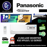 Panasonic R32 (New) Air Conditioner - XPU/PU/PN Series (1.0HP ~ 2.5HP) Nanoe-X Technology