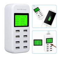 Smart Multi USB 8-Port AC Wall Charger Hub Smart Fast Wall Charging Station