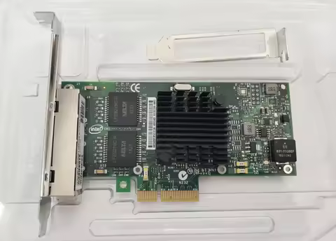 Genuine INTEL I350-T4 NC365T 4-Port Gigabit Ethernet PCI-Express Server Adapter Network Card