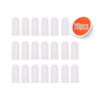Set of 20pcs Airbrush Cap Silicone Caps for Air Brush Paint Bottles Jar Caps for Master Iwata Painti