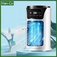 [Han-Co] Spray Air Conditioning Fan Low Noise 6 Hours Timing 6 Wind Speeds Quick Cooling Evaporative Air Cooler For Living Room Bedroom