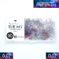 9D Color Fan Silk Eyelashes 0.07 Fiber