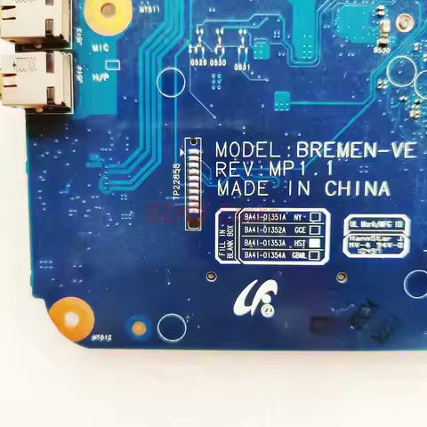 BA92-06596A BA92-06596B For Samsung NP-R540 R540 R580 Laptop Motherboard HM55 BA41-01351A BA41-01353