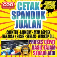 PRINT BANNERS, SALES BANNERS, COUNTER BANNERS | STALL BANNER | LAUNDRY BANNER