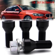 4PCS For BMW 1 3 5 6 7 8 Series 325 525 Z3 Z4 Carbon Steel Car Locking Wheel Bolts Nuts 36136786419 