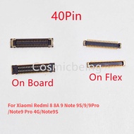2-10pcs 40Pin USB Charging FPC Connector For Xiaomi Redmi 8 8A 9 Note 9S/9/9Pro/Note9 Pro 4G/Note9S 