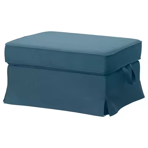 EKTORP Footstool cover Anti-slip Solid Color Slipcover Protective cover for Living Room