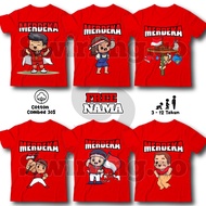 Special Children's T-shirts for the Republic of Indonesia's Independence Day, August 17, 2025, Free 