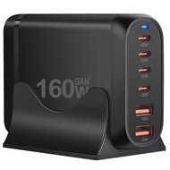 Multi-Port 160W High-Power Desktop Charger 160W Mobile Phone Computer Desktop Charger Multi-Port Hig