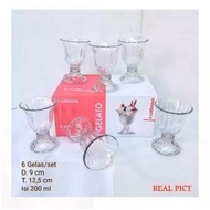 Gelato Glass - Ice Cream Glass - Dessert Glass - Gelato Ice Cream Glass - Glass Glass Glass - CITINO