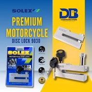 DB SOLEX 100% Original Premium Motor Lock Disk Lock 9030 Anti Theft Anti Cut