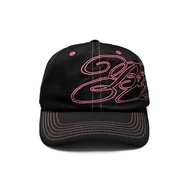 Buron - Linx Black Pink CapPOLO | Hat Black TwillPOLO with Pink Embroidery