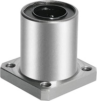 LMK16UU Square Flange Linear Motion Ball Bearing, ID 16mm, OD 28mm Linear Ball Bearings Sae52100 Car