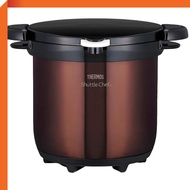 THERMOS Vacuum Thermal Cooker Shuttle Chef 4.5L Clear Brown KBG-4500 CBW