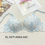 Women's Underwire Bra Size 34 Many Cups A/B/C – Natural Breast Enhancement (KL.K2T1AN)