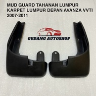 MUD GUARD TAHANAN LUMPUR KARPET LUMPUR DEPAN AVANZA VVTI 2007-2011