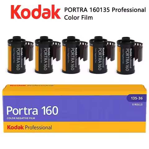 In Stock 135mm Color Negative Film Kodak Portra 160 Professional ISO 160 1-5 Roll for Fujifilm Kodak
