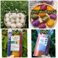 Combo 2kg includes: 500gr White Noodles + 500gr Vegetable Noodles + 500gr Vegetable Vermicelli + 500