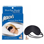 American Mack's Comfortable Non-Leakage Eye Mask+Foam Earplugs Ear Plug