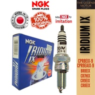 NGK IRIDIUM IX SPARK PLUG RACING Long Life CPR8EIX CR9EIX CR7HIX BR8EIX CR8EIX CR9EIX Y15ZR LC135 VF