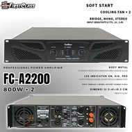 Professional Power Amplifier Firstclass FCA 2200 | Amplifier FC A2200