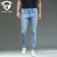 Eaglade Skinny Jeans Men 802 in Blue Stretchable C03