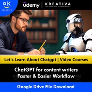 Chatgpt Video Course-ChatGPT for content writers | Learn Chatgpt course