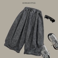COD 2026 Knock Personality~Mori Style Boys Girls Elastic Waist Retro Casual Pants New Style 2025 Spr