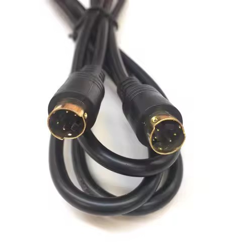 4pin S-video Extension Cable Male to Male Mini Din Cord for Home Theater DSS receivers VCRs DVRs PVR