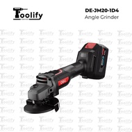 DELI DE-JM20-1D4 – 20V ULTRA MOTOR Cordless Angle Grinder (Li-ion Angle Grinder)