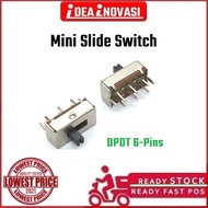 Mini Slide Switch (DPDT 6-Pins)
