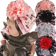 NEW! Baby Girl Headband soft Headwrap sprint kids hat Flower Bow Hairband Infant Turban Elastic Cap