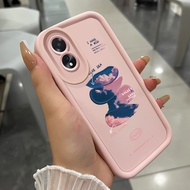 Case For OPPO A18 A38 A2x Three-Color Silicone Shockproof Phone