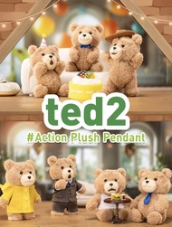 Ted2 Teddy Bear ตุ๊กตาพวงกุญเเจ(แบบจุ่ม+ลุ้นSecret) สินค้าพร้อมส่งในไทย🇹🇭