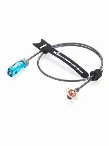 Original Rosenberger 59Z163-003-Z IP67 Waterproof FAKRA Z Female to SMB Female Right Angle 2-Hole Fl