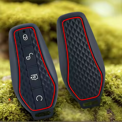 Silicone Car Key Case For BYD Atto 3 Han EV Dolphin Durable Second Song Pro Tang Dm QIn PLUS MAX Yua