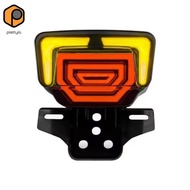 [prettyia] , Turn Signal, Accessory,  with License Plate Holder for TMX125/155 Ct CG CG125 CD