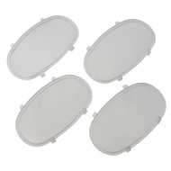 New 4pcs Door Lamp Light Cover Lens For Mitsubishi Triton L200 2006 - 2014 8411A001