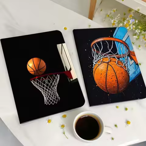 Basketball Stand Art Design Tablet Case For Samsung Galaxy Tab A A7 A8 A9 A11 S6 S11 Lite Plus 10.1