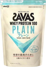 Meiji SAVAS 明治 無添加乳清蛋白 700g