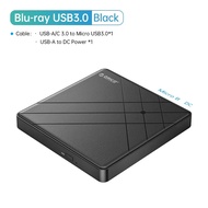 New ORICO 100GB Blu-Ray Portable BD CD Player CD-ROM Player CD Burner Writer Reader For PC Laptop Wi