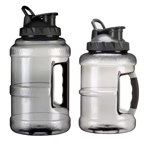 1.5L 2.5L Sport Bottle Wide Mouth Sport Drinking Water Bottle Sports Large Capacity Space Bottle BPA