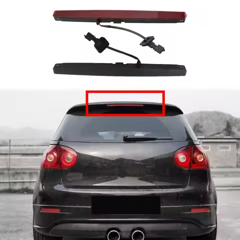 For VW Golf Mk5 GTI R32 2005-2009 For VW Polo Mk4 2003-2008 Car High-mounted Brake Light Third Stop 