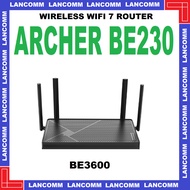 Archer BE230 BE3600 Dual-Band Wi-Fi 7 Router