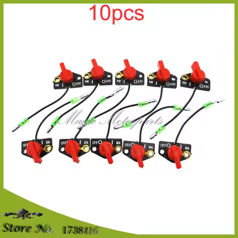 10x On/Off Kill Engine Stop Switch For ROBIN SUBARU EY15 EY20 EY28 EY27 EX13 EX17 EX21 EX27 EX30 EX3