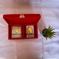 MERAH LM Antam Gold and Red Dinar Box 2 Sides