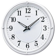 SEIKO KX393W Wall clock for living room bed room Automatic Lighting Radio Analog Fine Light NEO White Pearl