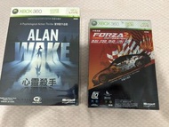 絕版  全新  港版 Xbox 360 alan wake 心靈殺手  forza2  極限競速2