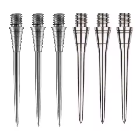 FOX SMILING 32 34mm Dart Changeable Point Dart Pin Steel Tip Point Replaceable Dart Needle 2BA Screw