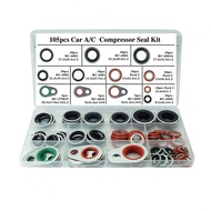 【GTTR】105pcs air conditioning system compressor gasket Compressor Port Seal Gasket Kitready stock